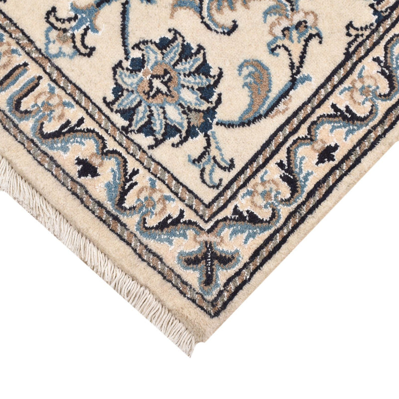 Tapis persan - Nain - 90 x 60 cm - blanc