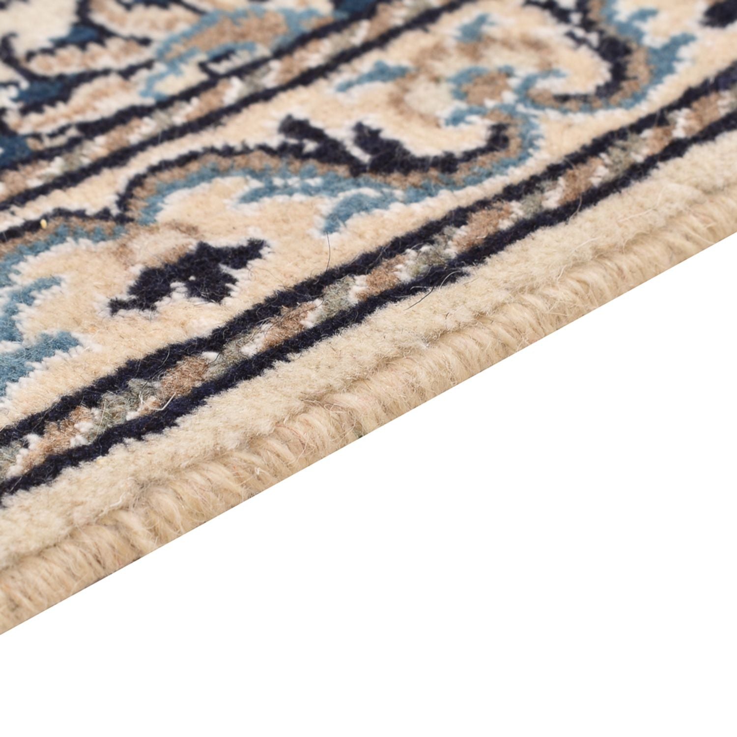 Tapis persan - Nain - 90 x 60 cm - blanc