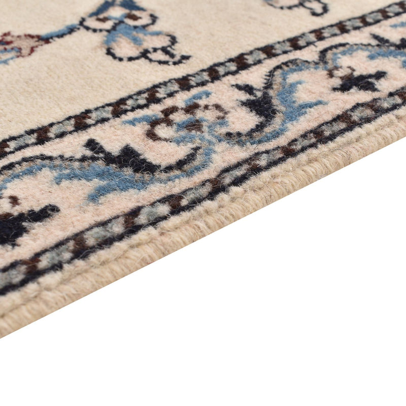 Tapis de couloir Tapis persan - Nain - 290 x 80 cm - beige