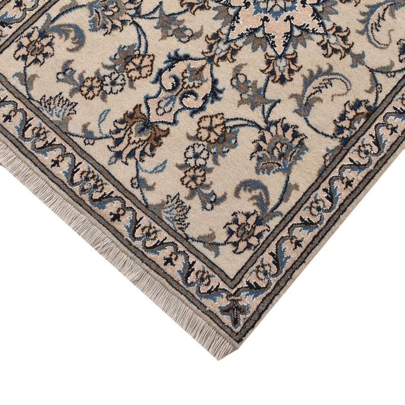 Tapis de couloir Tapis persan - Nain - 292 x 75 cm - beige