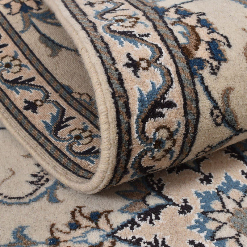 Tapis de couloir Tapis persan - Nain - 292 x 75 cm - beige