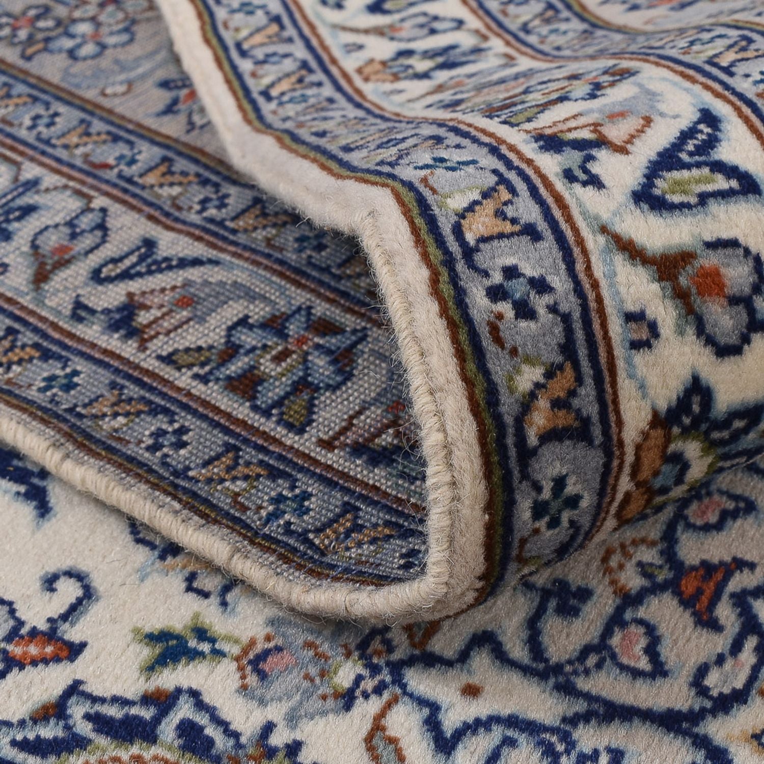 Tapis persan - Keshan - 350 x 242 cm - gris