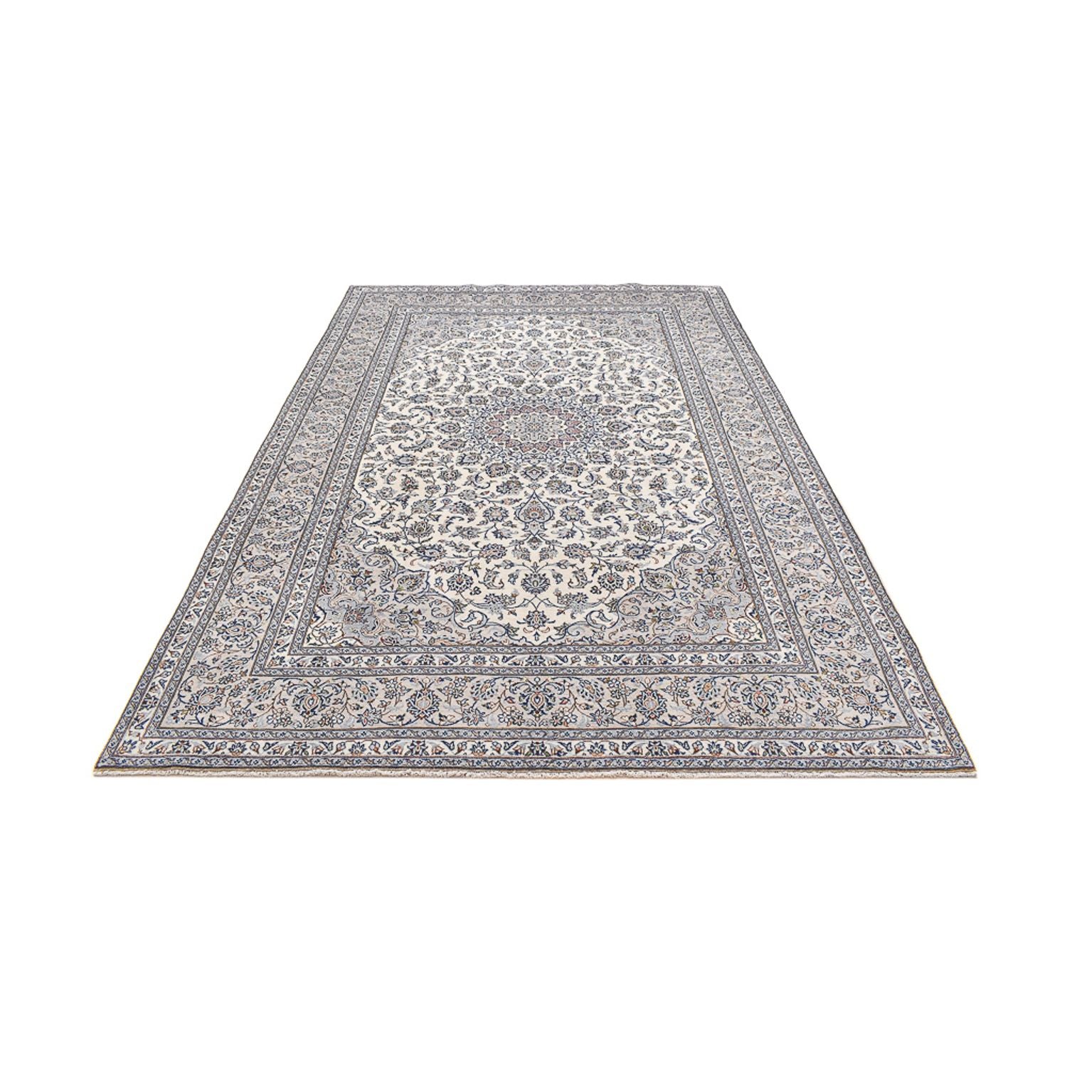 Tapis persan - Keshan - 350 x 242 cm - gris
