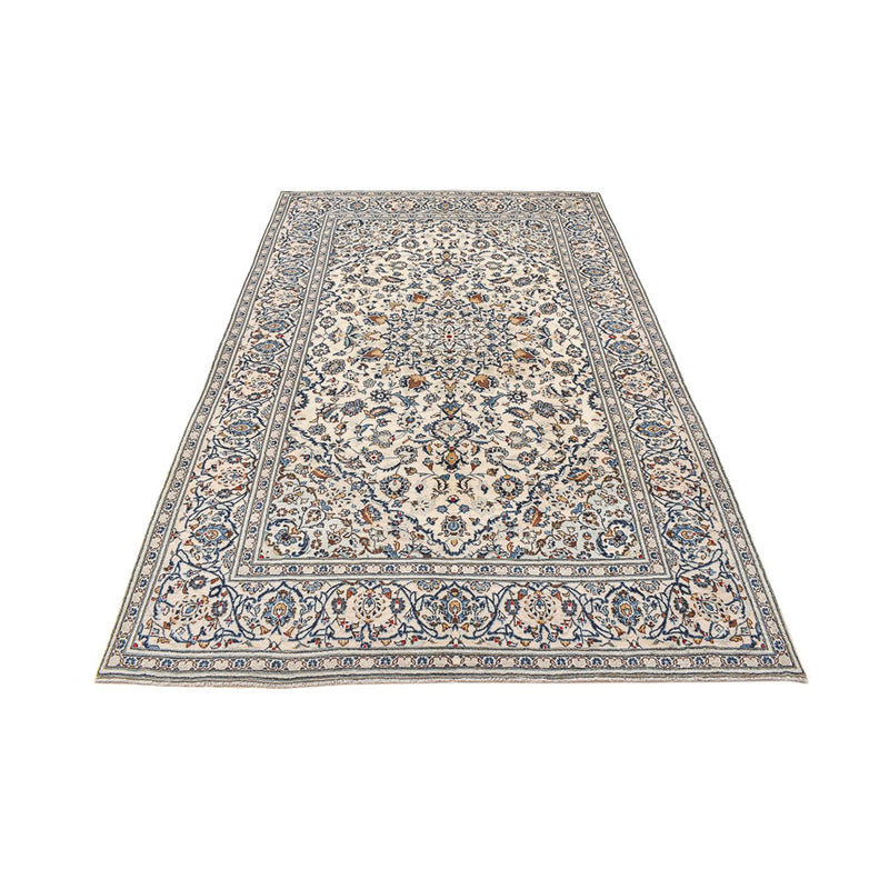Tapis persan - Keshan - 300 x 195 cm - beige foncé