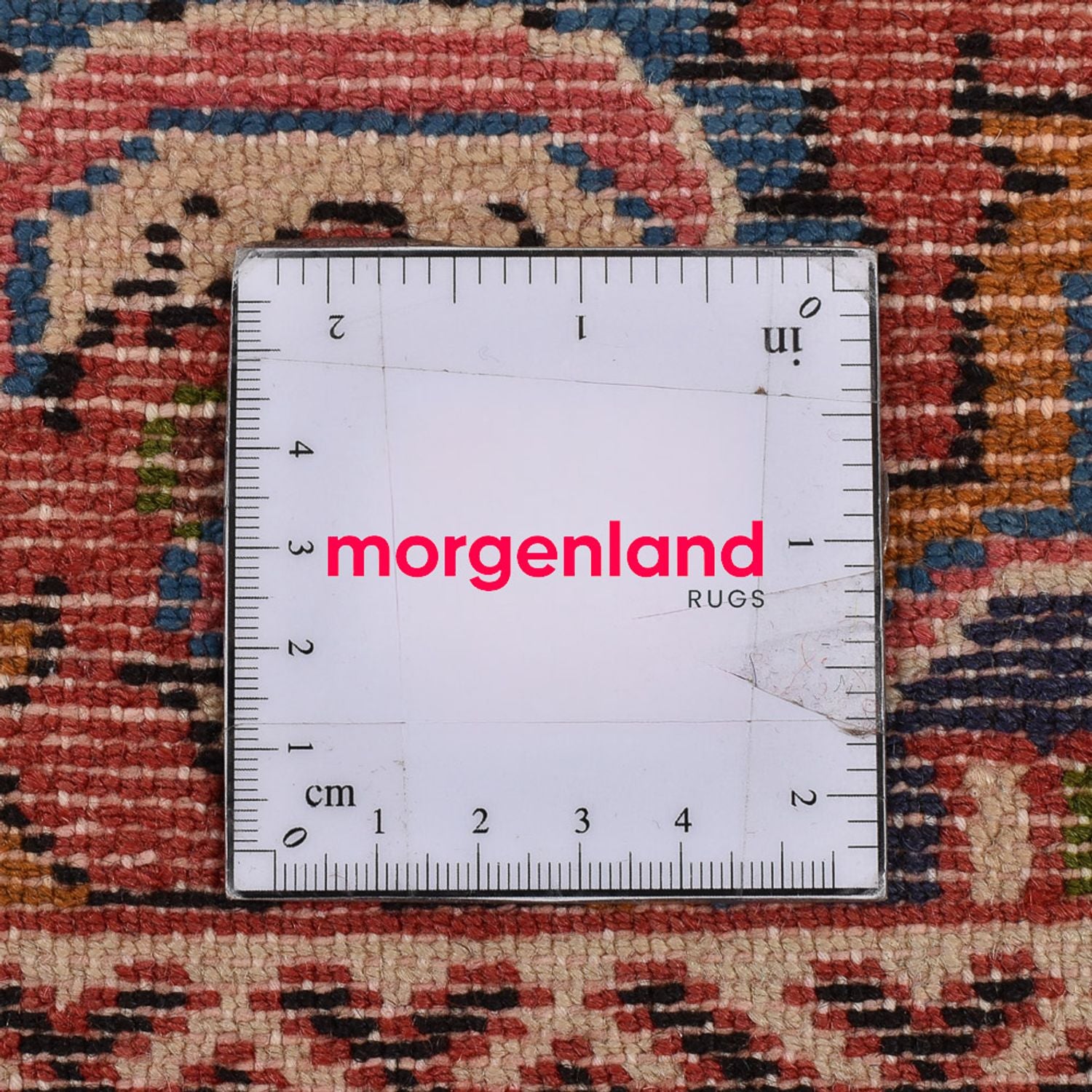 Tapis persan - Nomadic - 126 x 71 cm - rouge clair