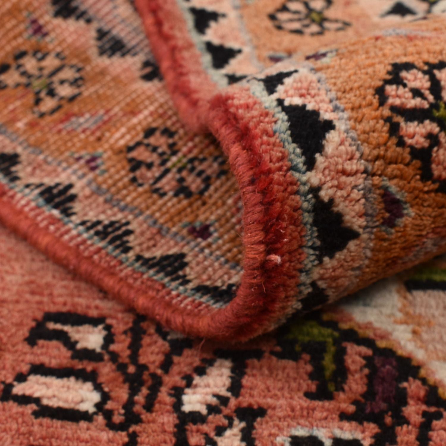 Tapis de couloir Tapis persan - Nomadic - 160 x 73 cm - rouge