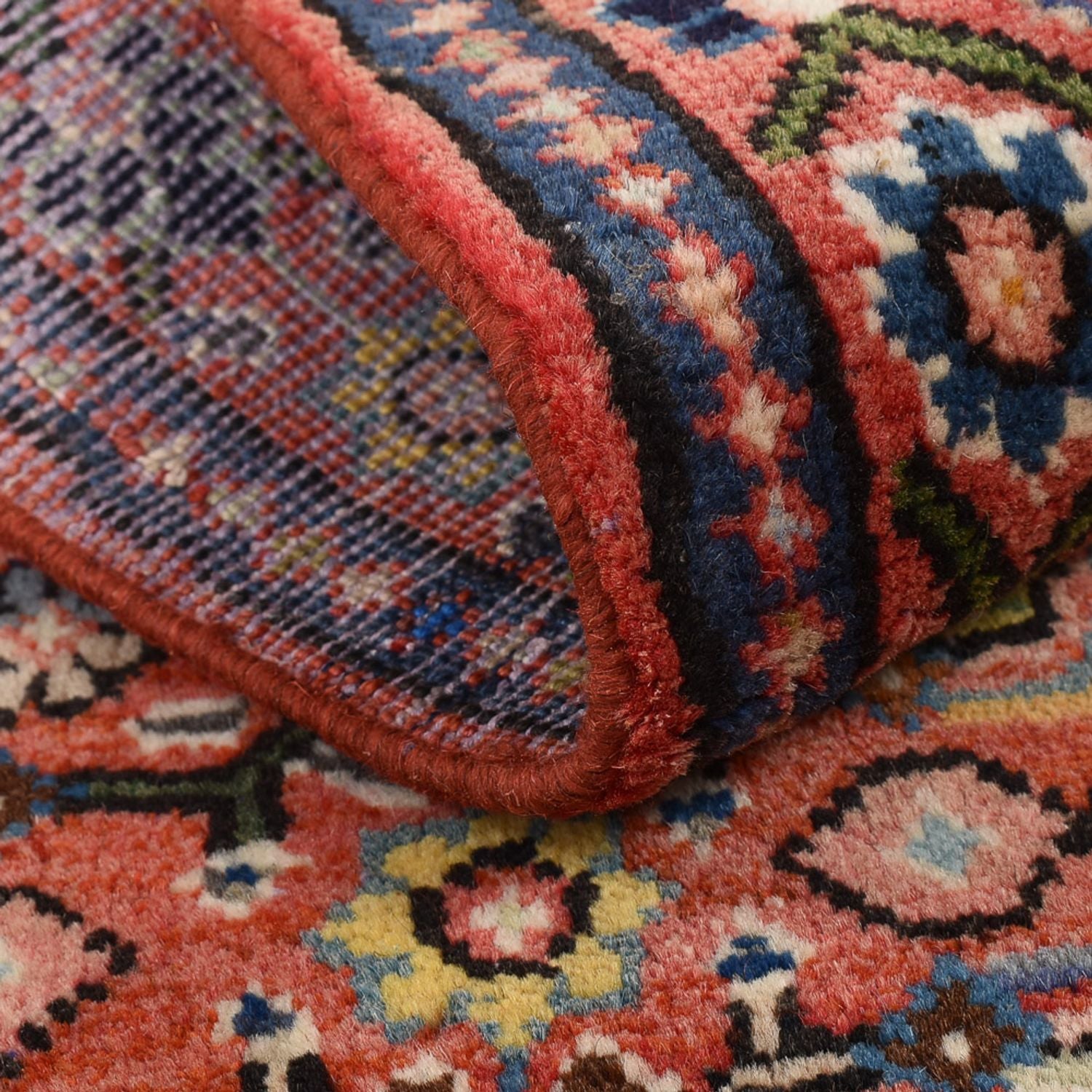 Tapis persan - Classique - 130 x 65 cm - rouge clair