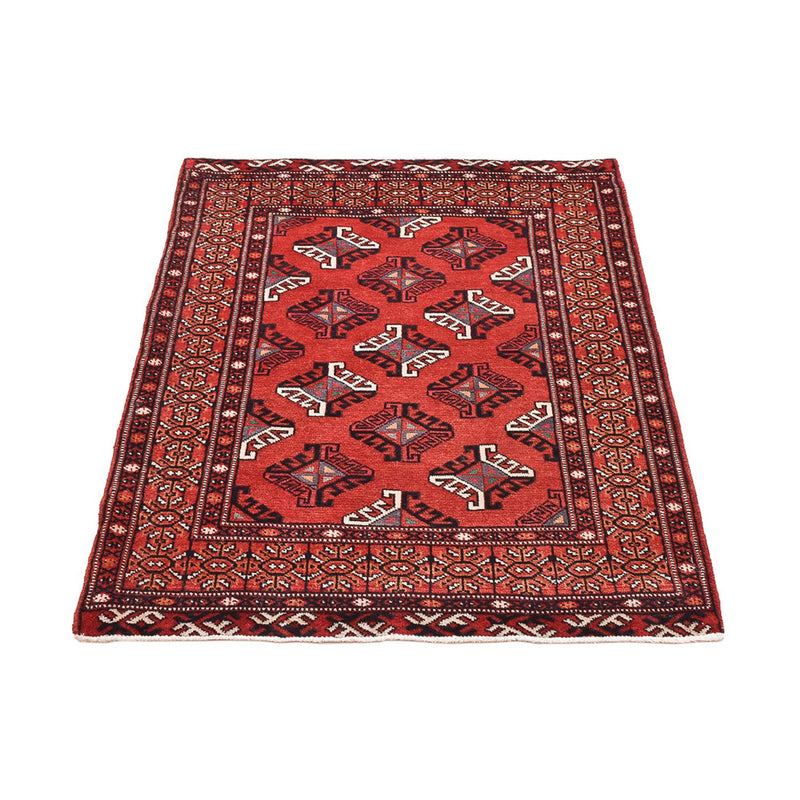 Tapis Turkaman - 115 x 85 cm - rouge