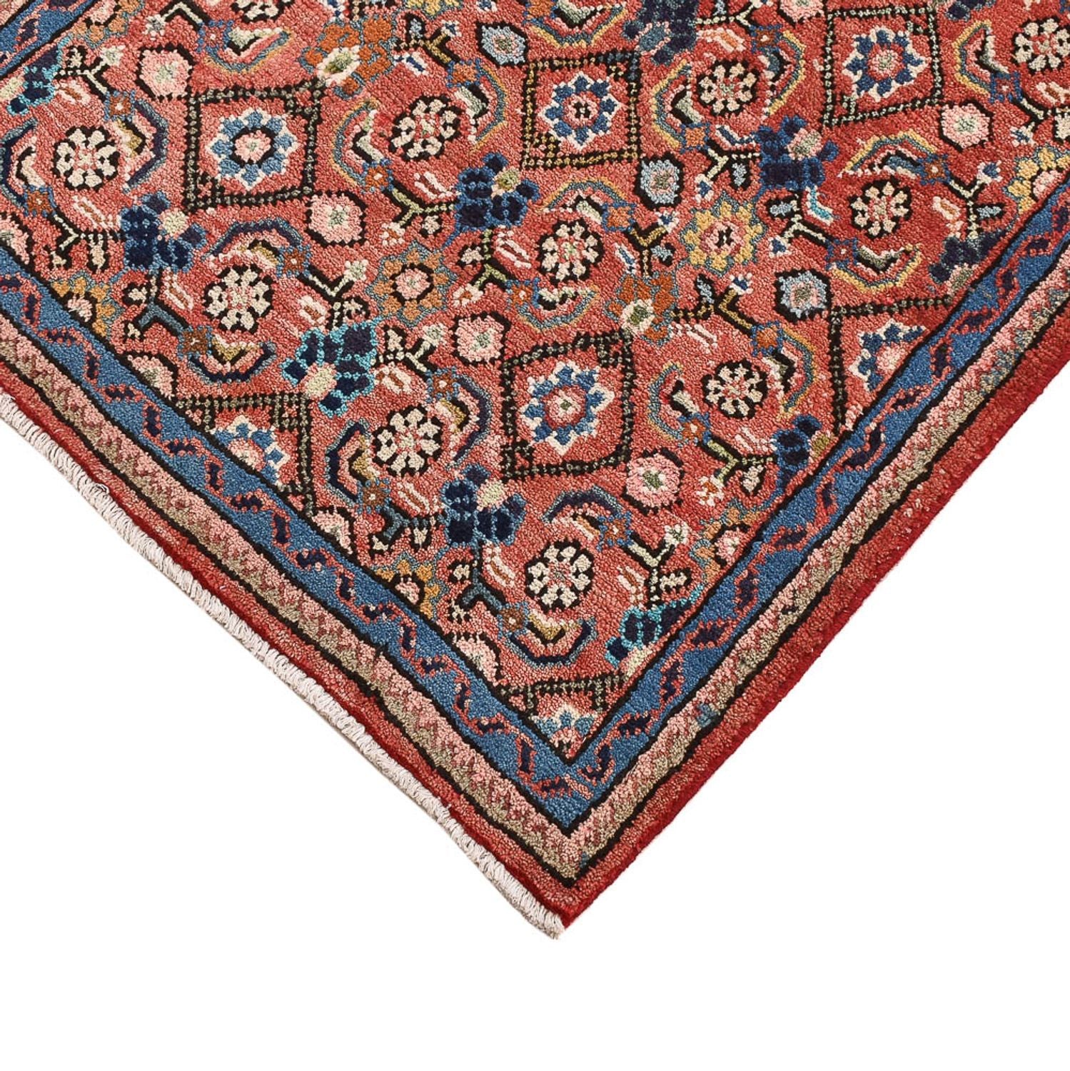 Tapis persan - Classique - 129 x 68 cm - rouge clair
