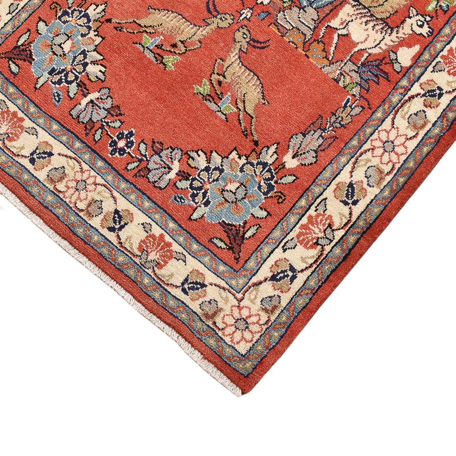 Tapis persan - Classique - 122 x 74 cm - rouge