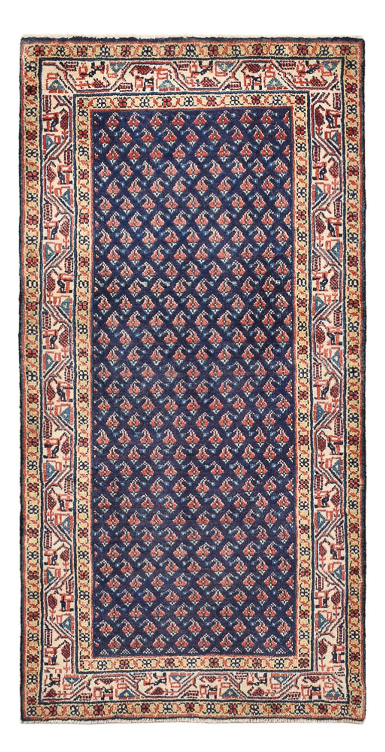 Tapis persan - Mir - 130 x 65 cm - violet