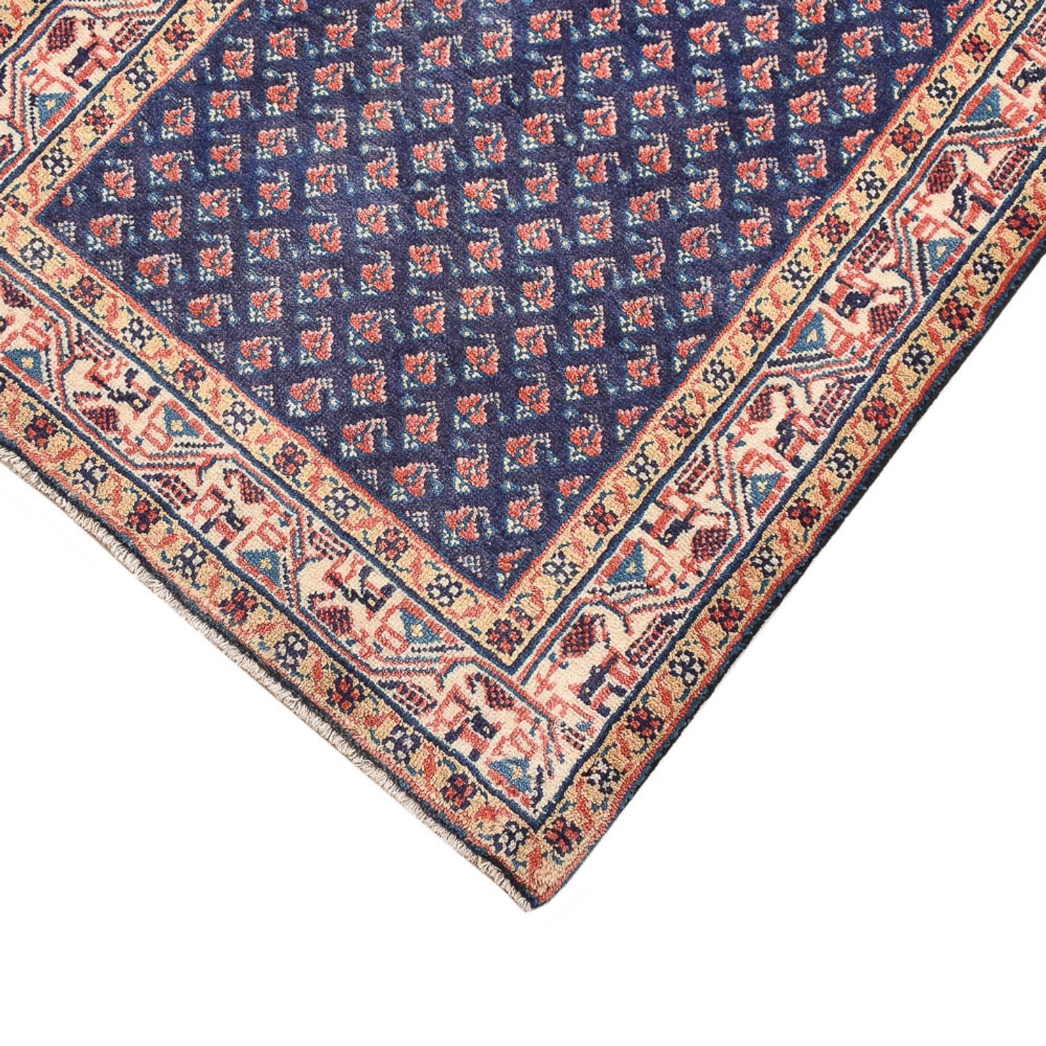 Tapis persan - Mir - 130 x 65 cm - violet
