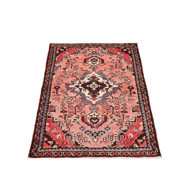Tapis persan - Nomadic - 123 x 80 cm - rouge clair
