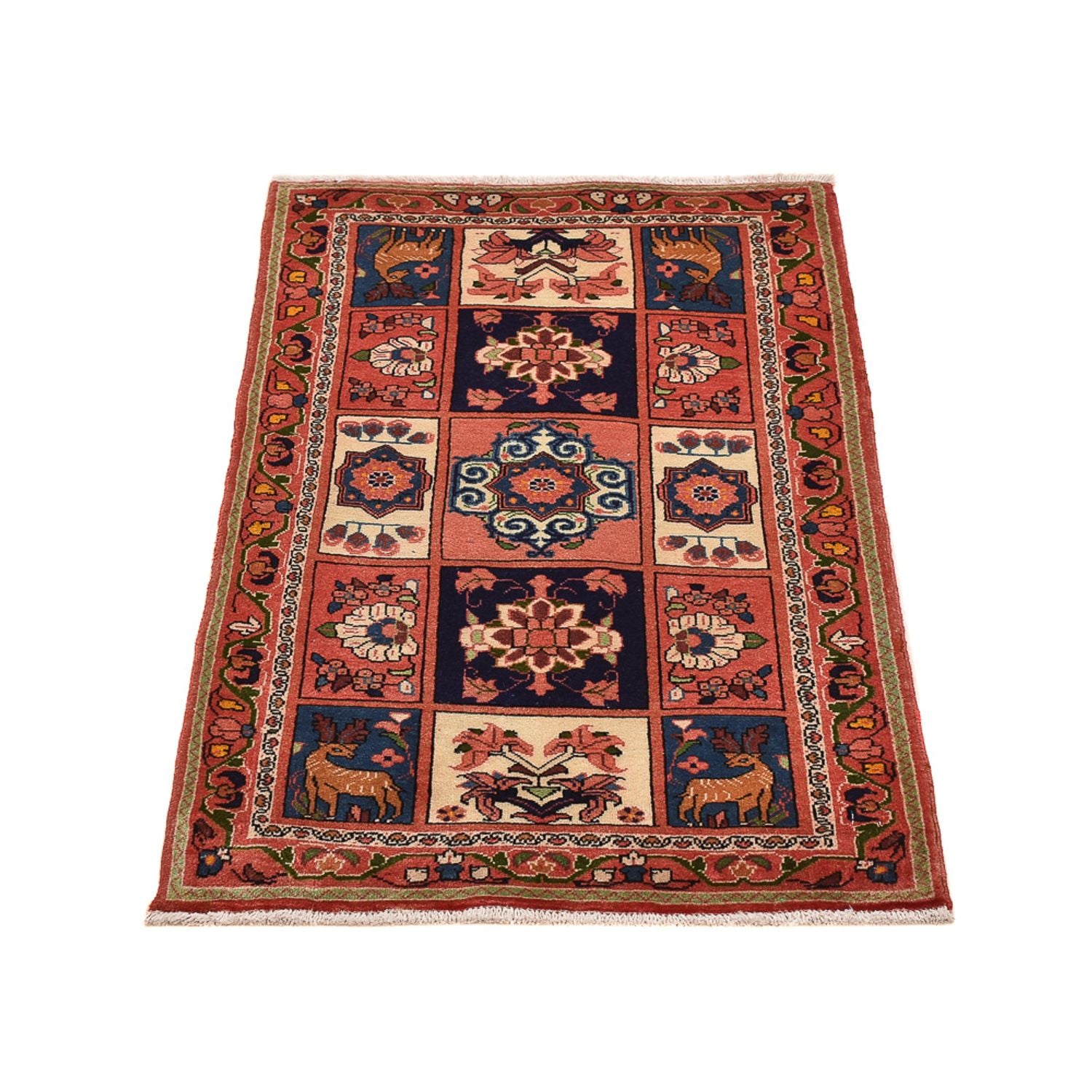 Tapis persan - Nomadic - 100 x 60 cm - multicolore