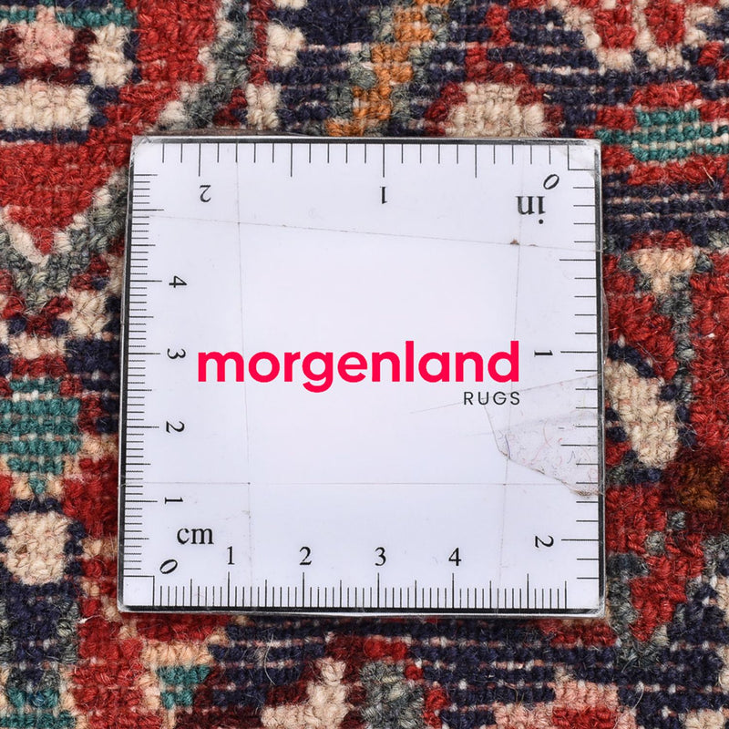 Tapis persan - Nomadic - 90 x 53 cm - rouge foncé