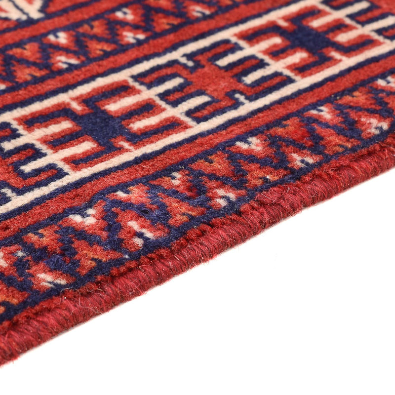 Tapis persan - Nomadic - 92 x 70 cm - rouge foncé