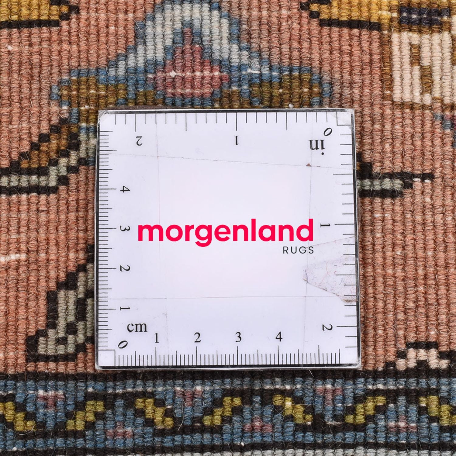 Tapis persan - Nomadic - 102 x 69 cm - rouge clair