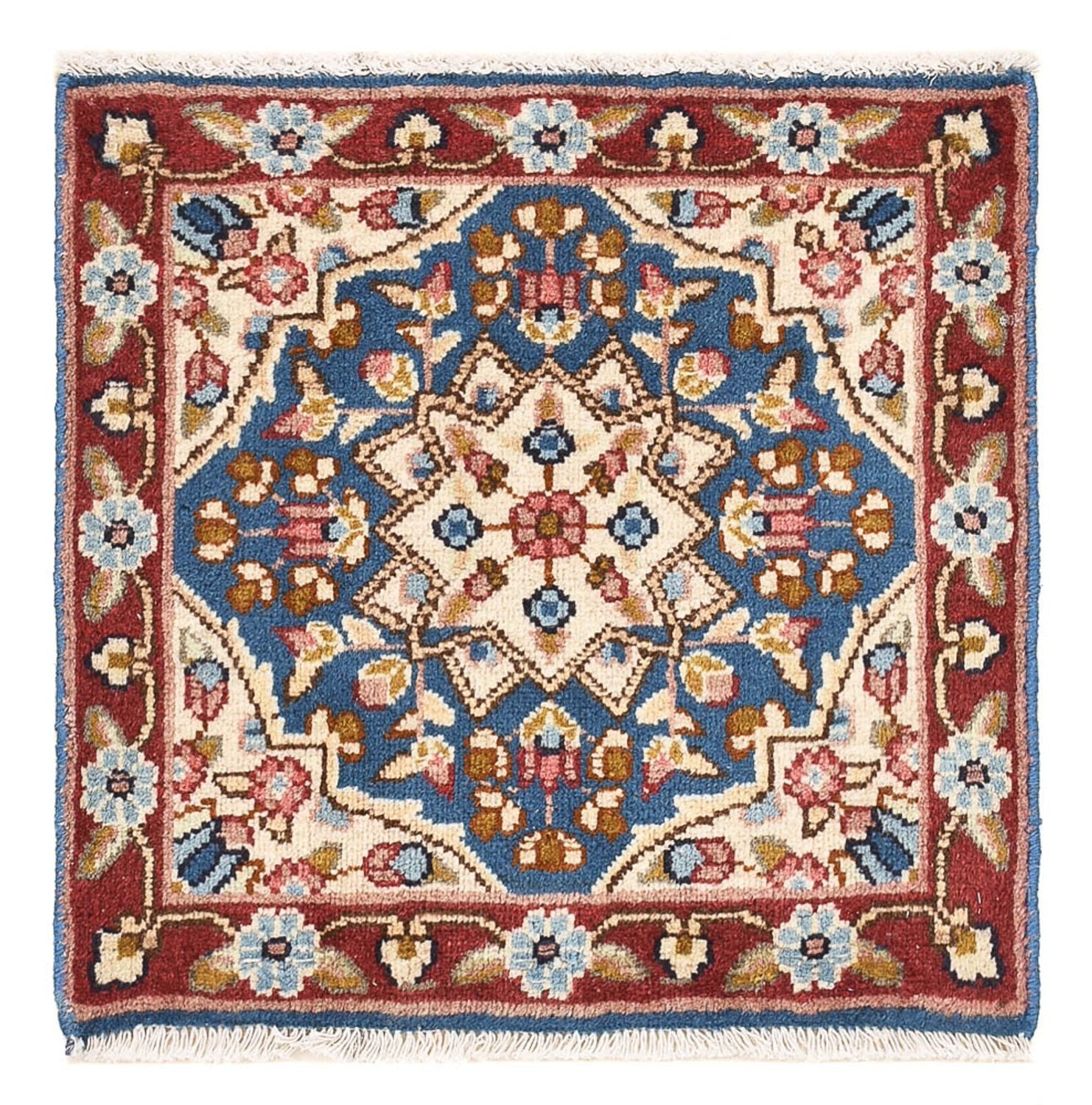 Perserteppich - Nomadic quadratisch  - 53 x 52 cm - mehrfarbig