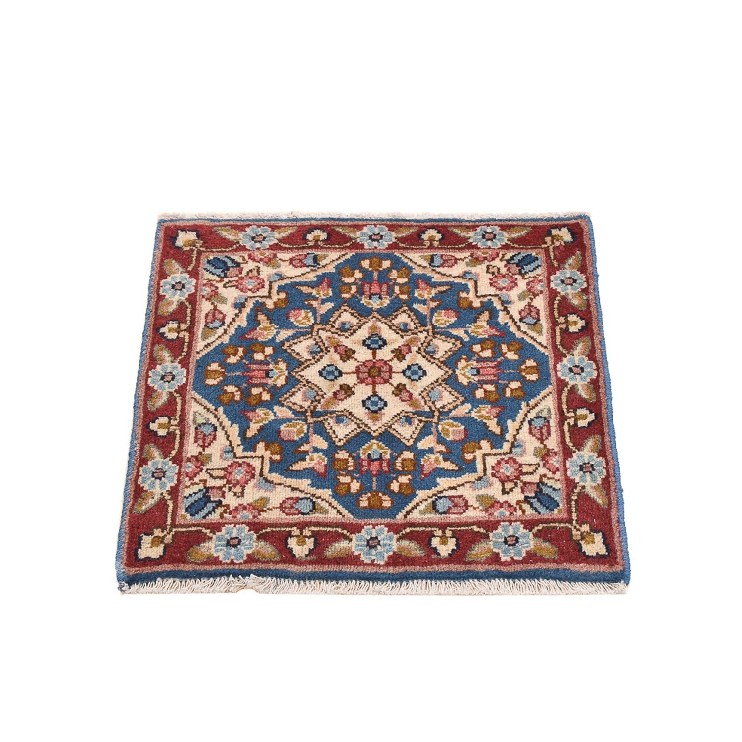 Perserteppich - Nomadic quadratisch  - 53 x 52 cm - mehrfarbig