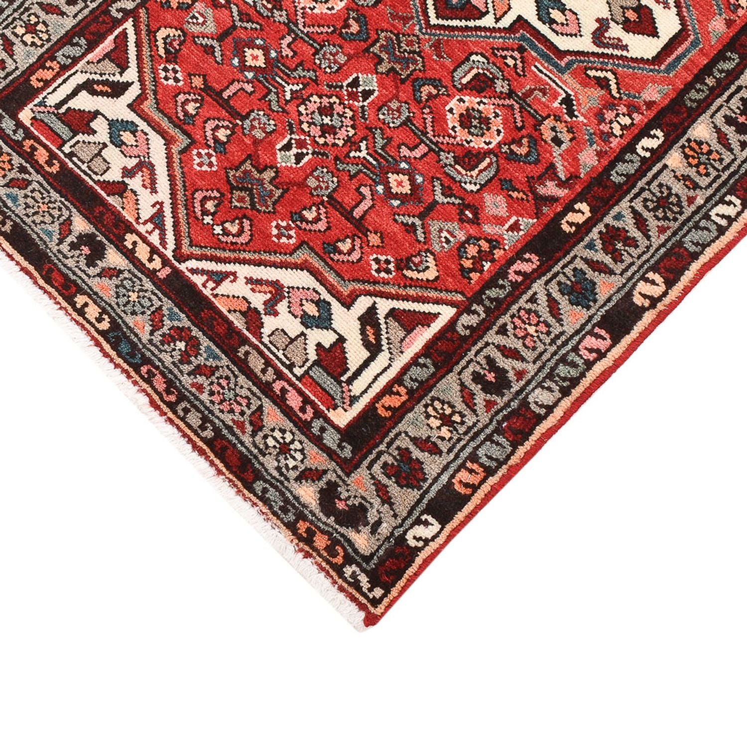 Tapis persan - Nomadic - 100 x 60 cm - rouge