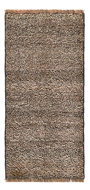 Tapis persan - Nomadic carré  - 80 x 37 cm - beige foncé