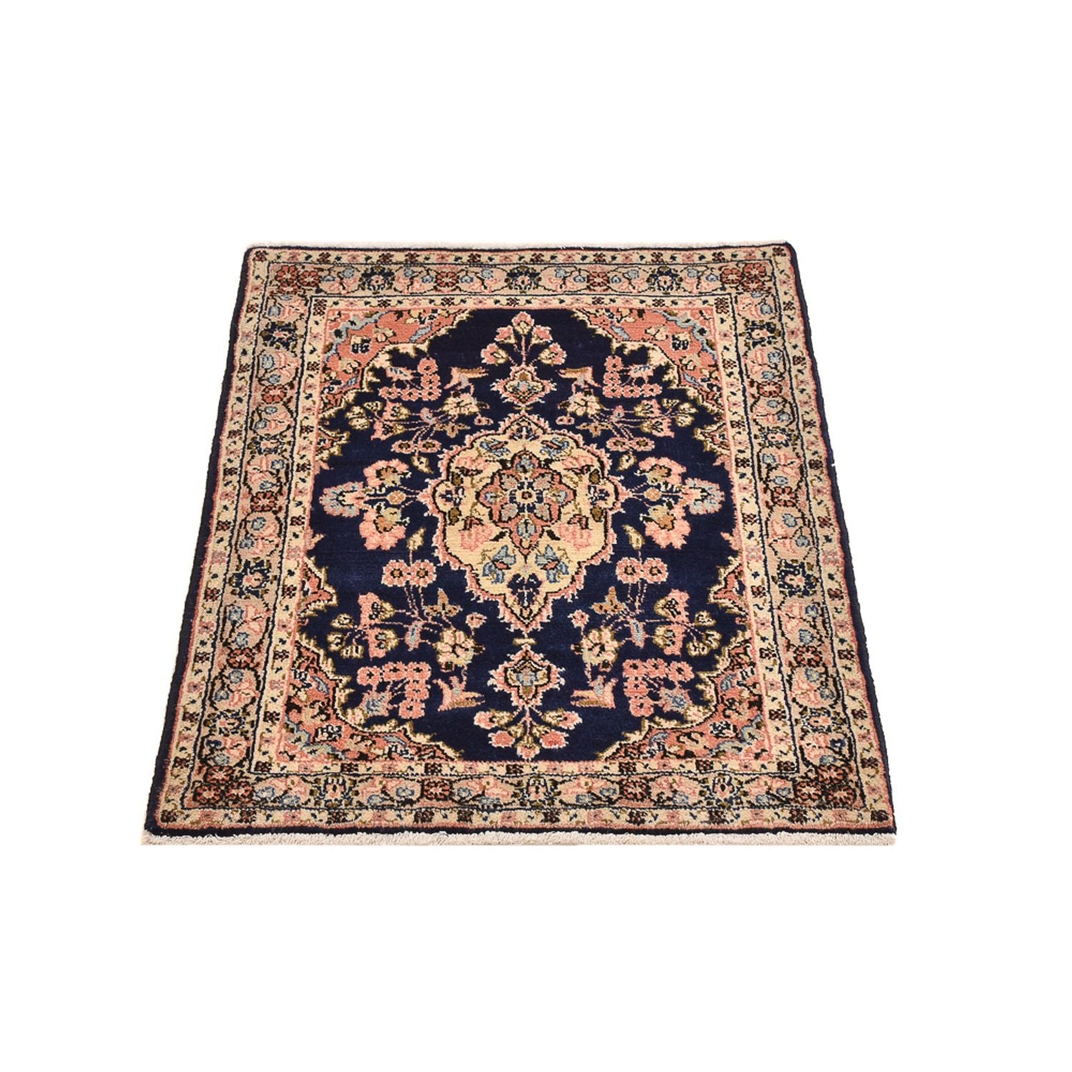 Perserteppich - Nomadic - 87 x 65 cm - dunkelblau