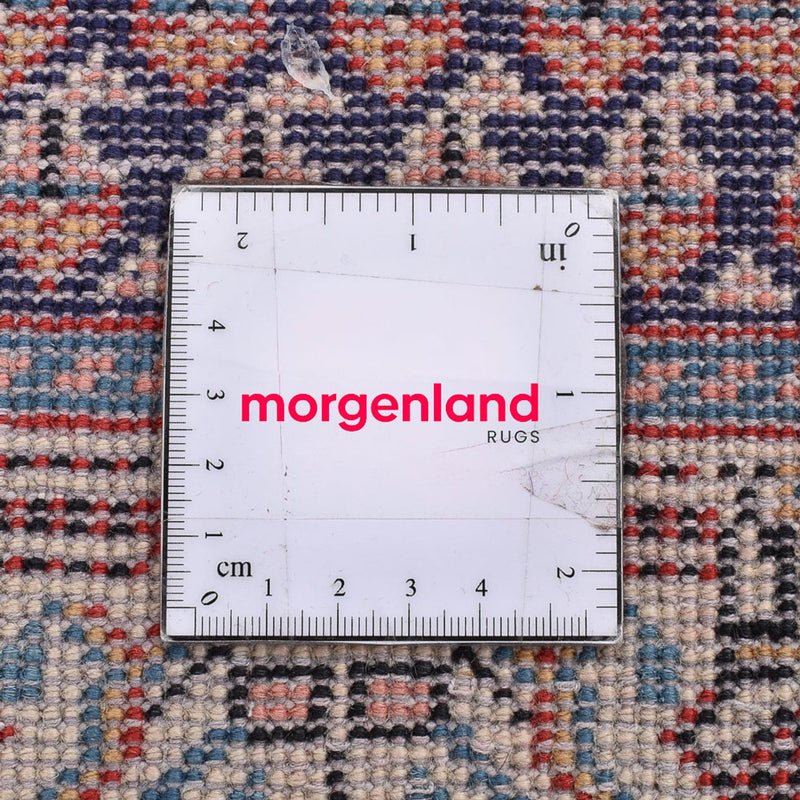 Perserteppich - Nomadic quadratisch  - 72 x 61 cm - lila