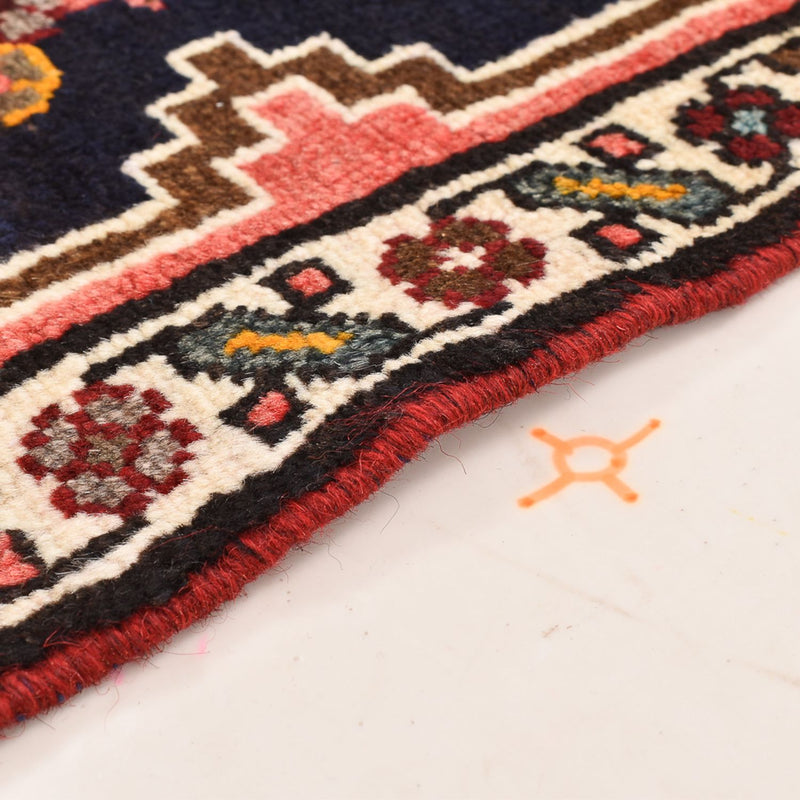 Tapis persan - Nomadic - 87 x 60 cm - multicolore