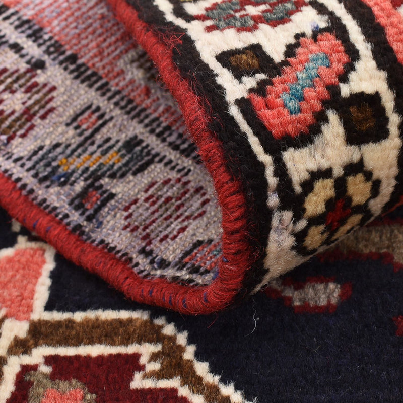 Tapis persan - Nomadic - 87 x 60 cm - multicolore
