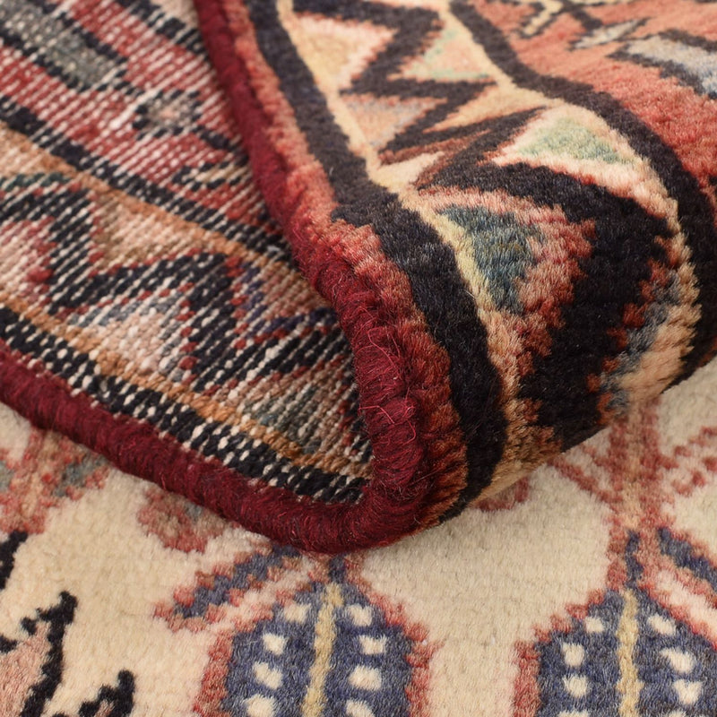 Tapis persan - Nomadic - 101 x 62 cm - rouge clair