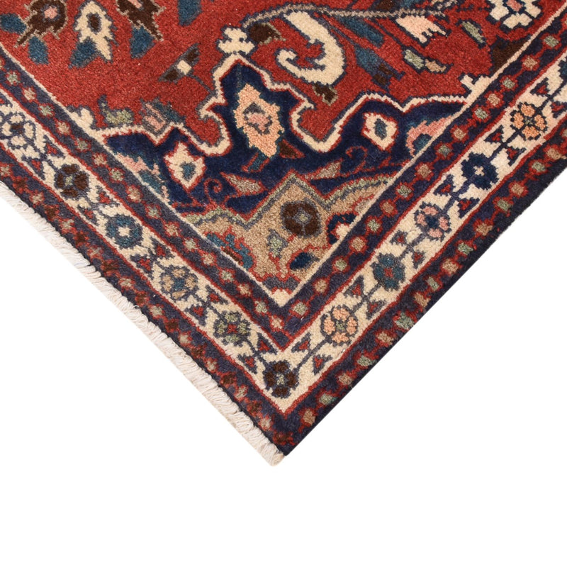 Tapis persan - Nomadic - 76 x 61 cm - rouge