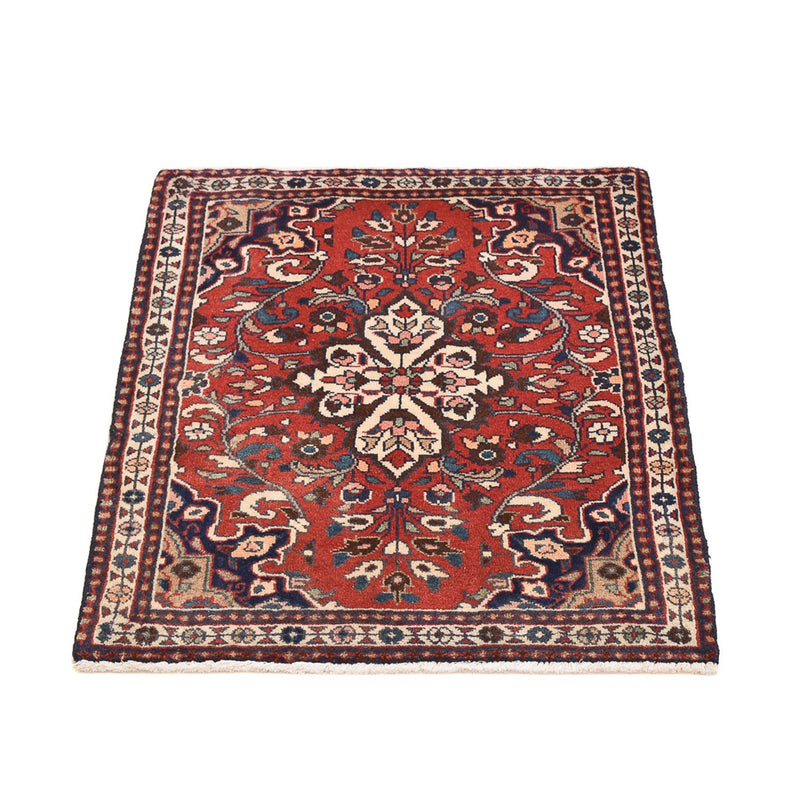 Tapis persan - Nomadic - 76 x 61 cm - rouge