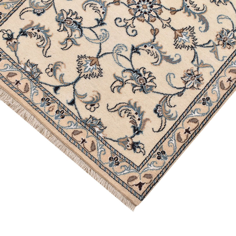Tapis de couloir Tapis persan - Nain - 182 x 79 cm - beige
