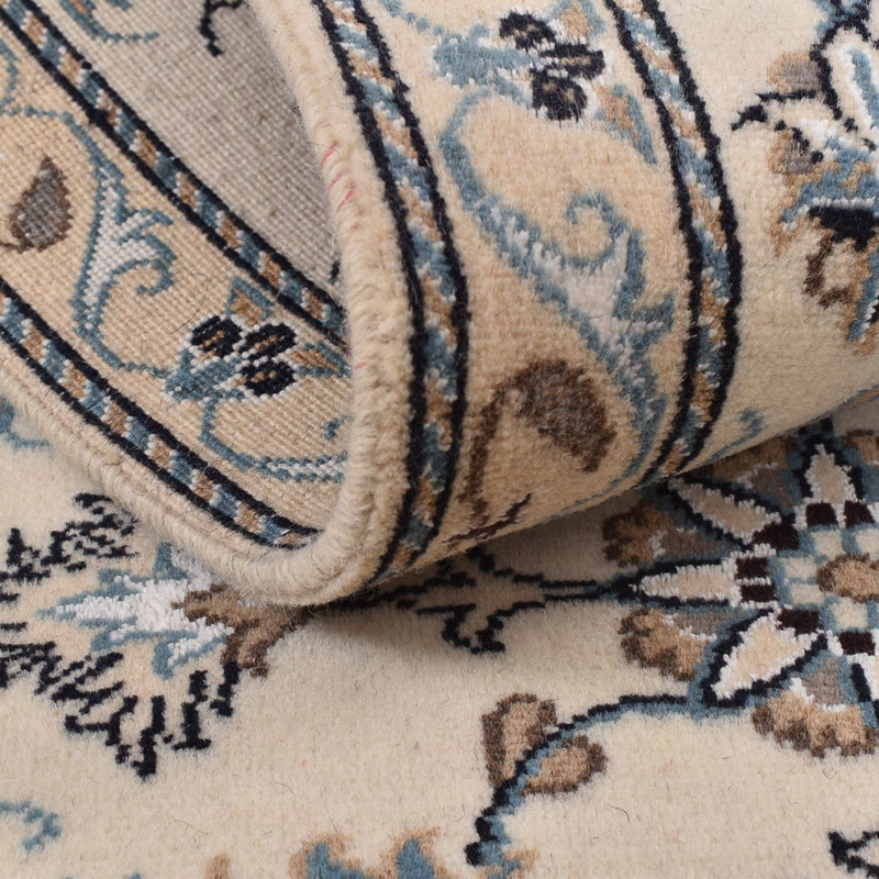 Tapis de couloir Tapis persan - Nain - 182 x 79 cm - beige