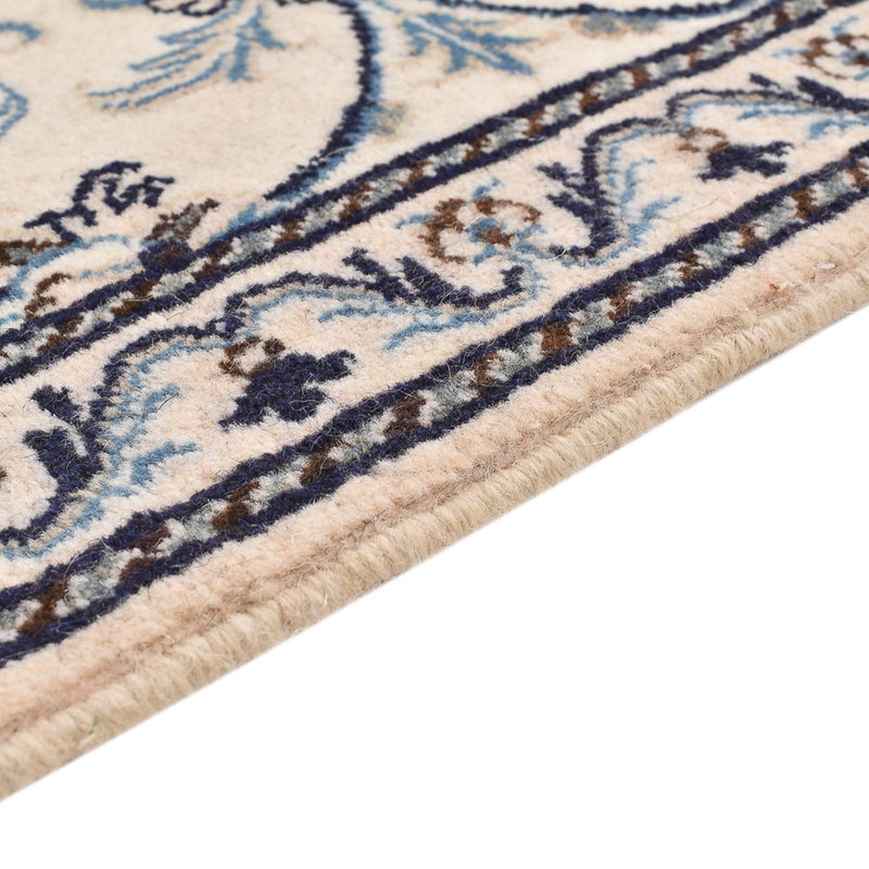 Tapis persan - Nain - 140 x 88 cm - gris clair
