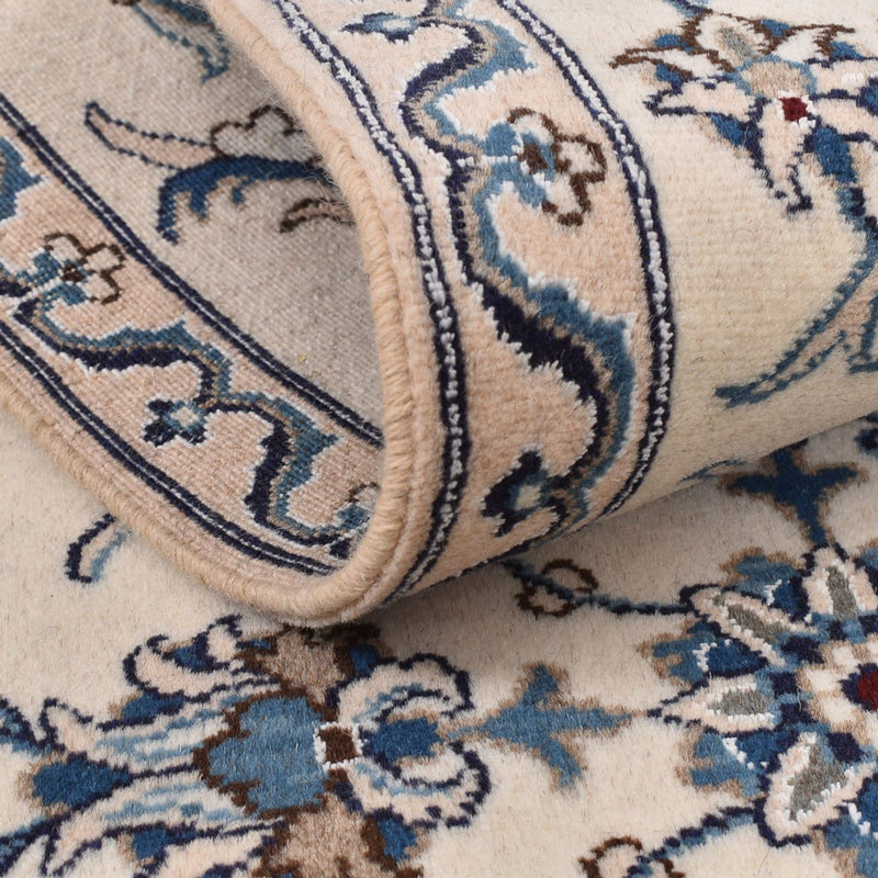 Tapis de couloir Tapis persan - Nain - 190 x 80 cm - beige