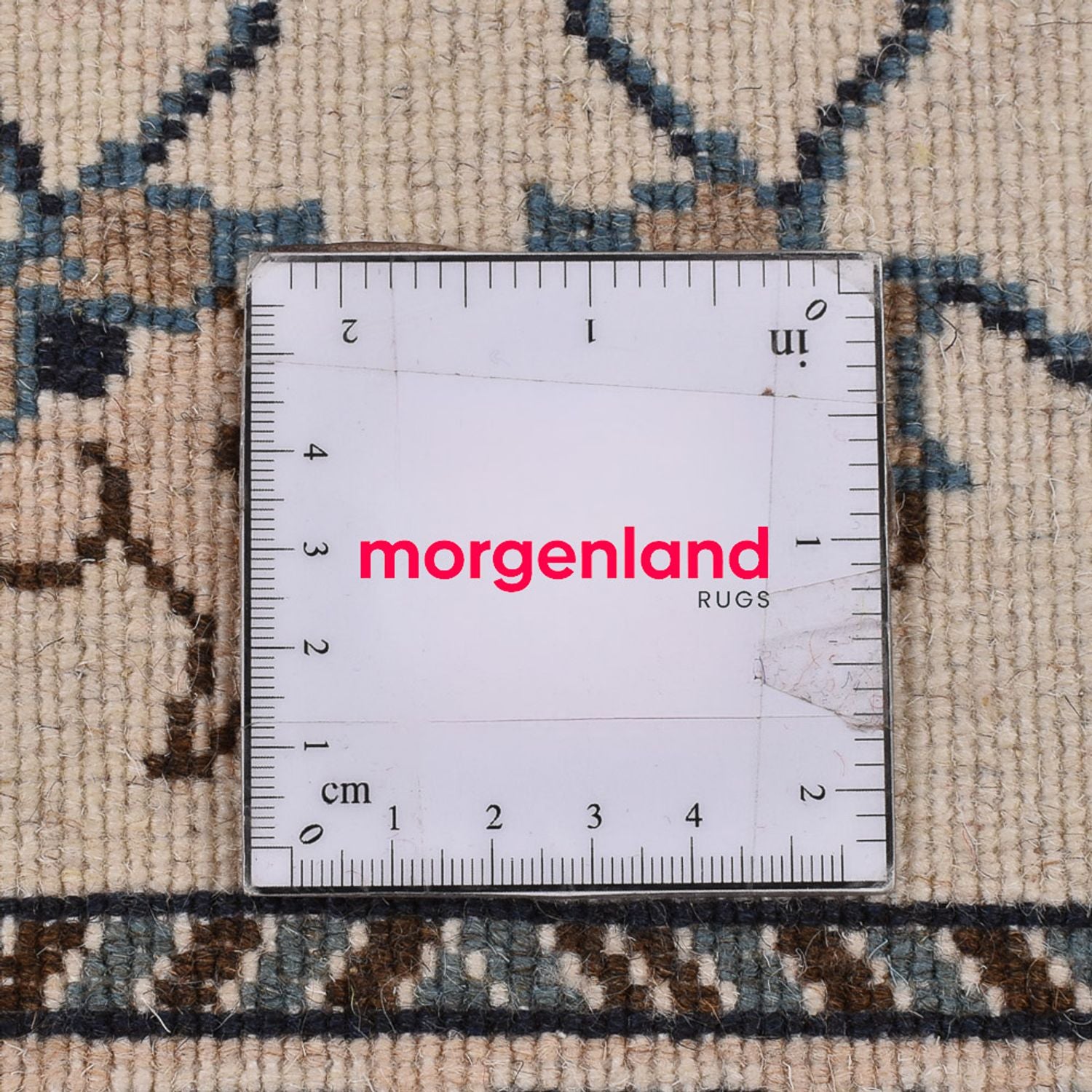Tapis persan - Nain - 143 x 68 cm - gris clair