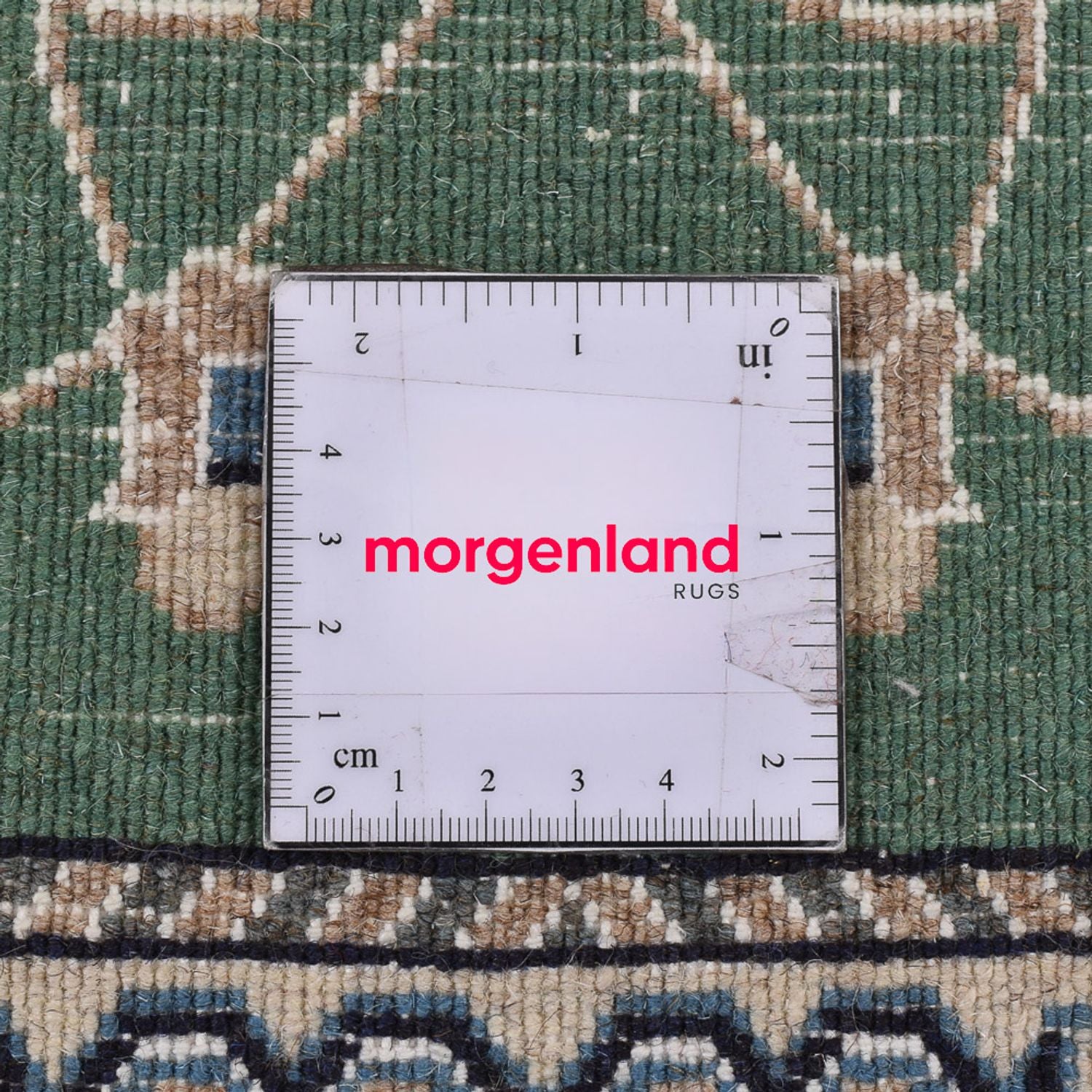 Tapis persan - Nain - 139 x 66 cm - vert clair