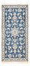 Tapis persan - Nain - 146 x 68 cm - bleu