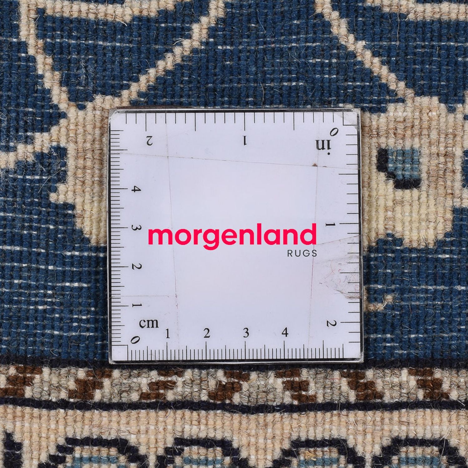 Tapis persan - Nain - 140 x 69 cm - bleu