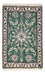 Tapis persan - Nain - 90 x 57 cm - vert