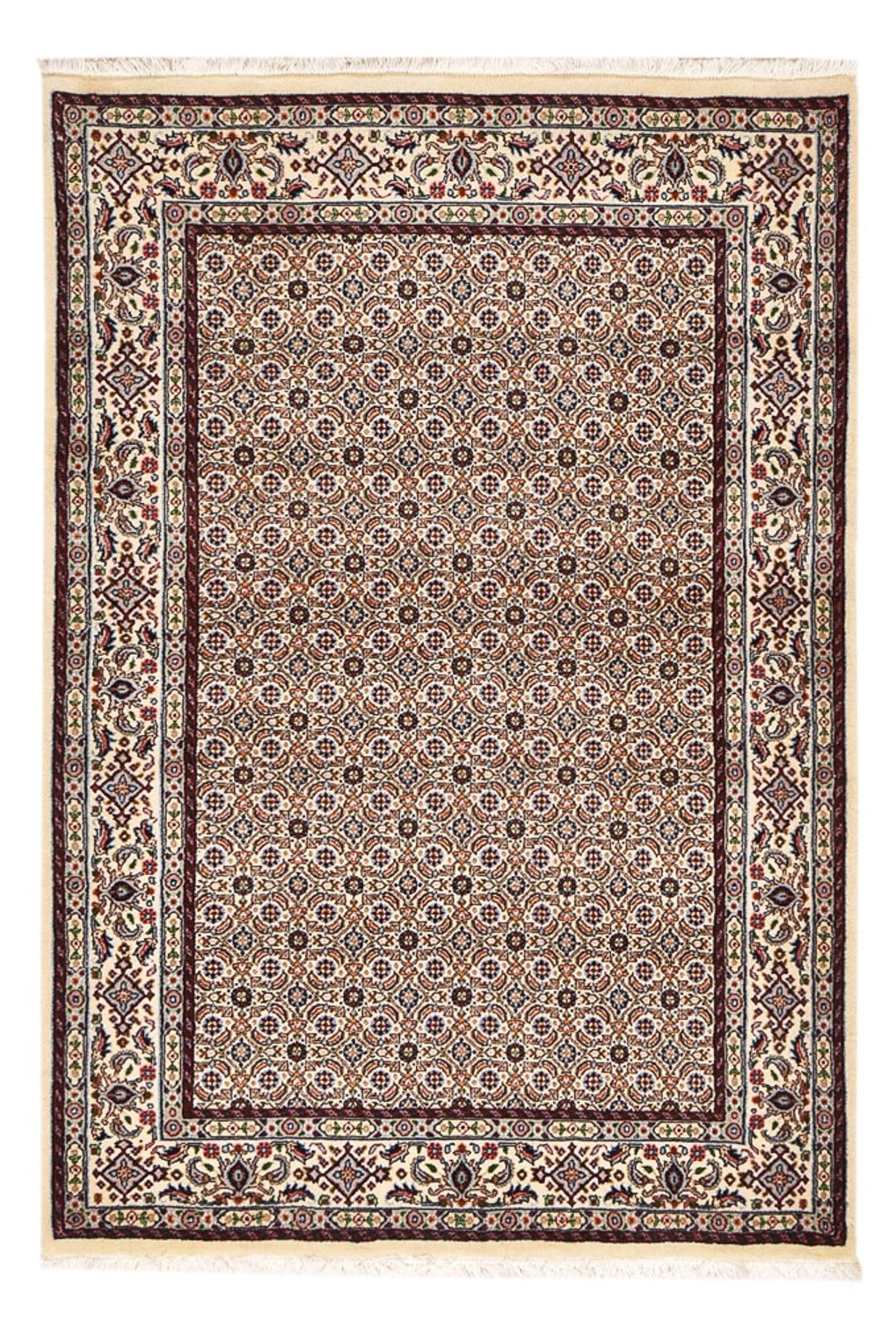 Tapis persan - Classique - 146 x 99 cm - marron clair
