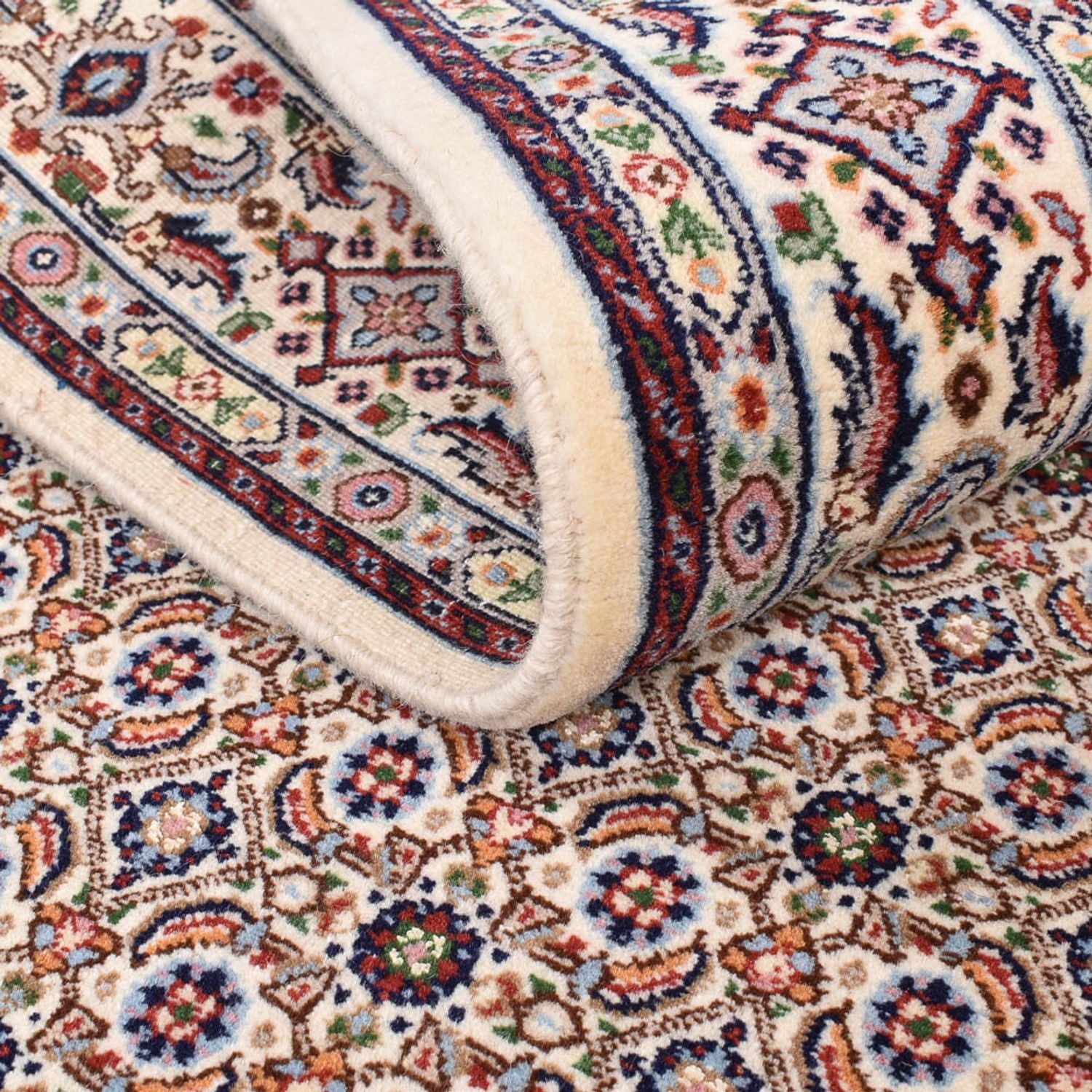 Tapis persan - Classique - 146 x 99 cm - marron clair
