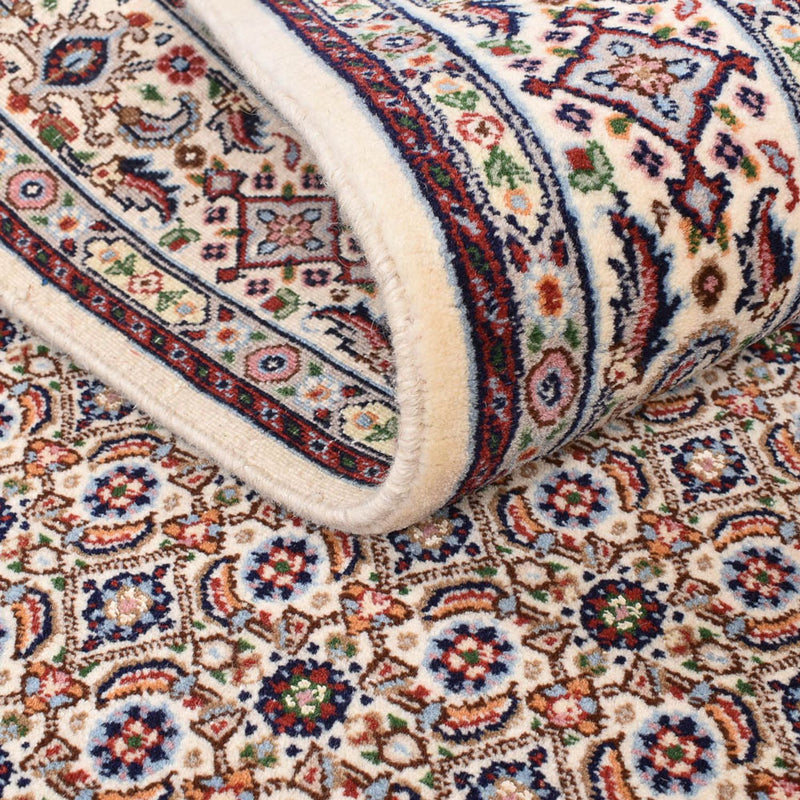 Tapis persan - Classique - 146 x 99 cm - marron clair