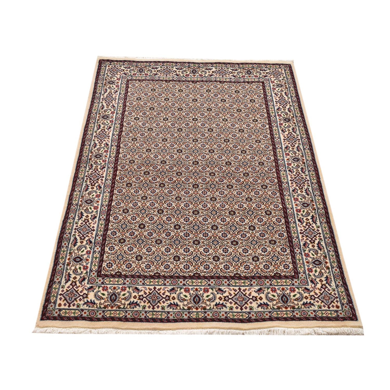 Tapis persan - Classique - 146 x 99 cm - marron clair