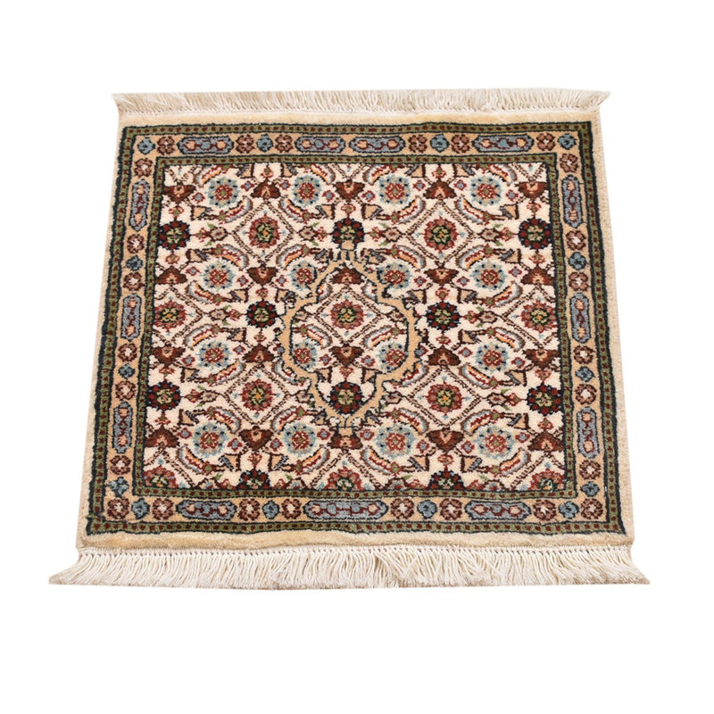 Tapis persan - Classique - 40 x 40 cm - multicolore