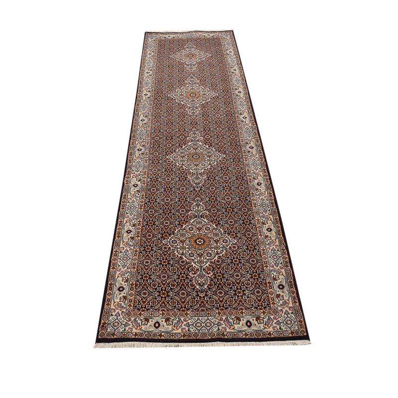 Tapis de couloir Tapis persan - Classique - 300 x 75 cm - marron clair