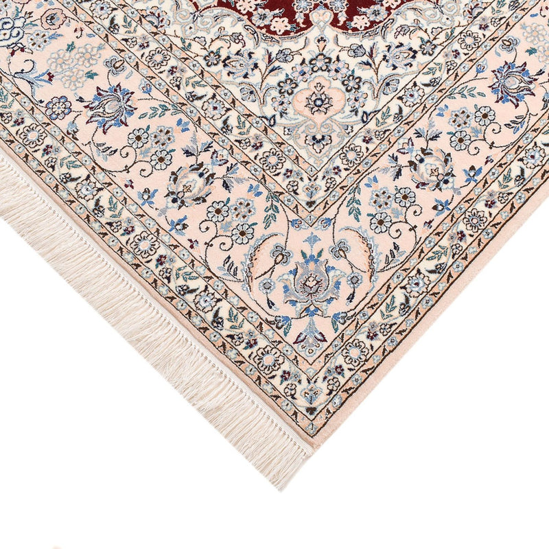 Tapis persan - Nain - Premium - 236 x 150 cm - rouge foncé