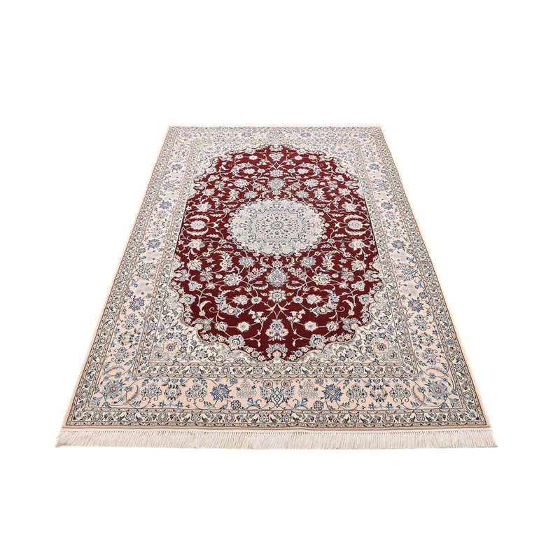 Tapis persan - Nain - Premium - 236 x 150 cm - rouge foncé