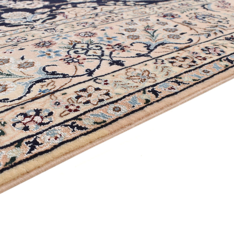 Tapis persan - Nain - Premium - 240 x 161 cm - bleu foncé